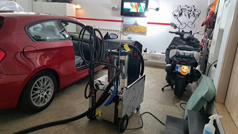 Aspirator Generator Cu aburi 6bar Bieffe Carwash Ozon, 3000 W, 165,Uscator carfon Generator Ozon Spalatorie Detailing Curatatorie Tapiterie